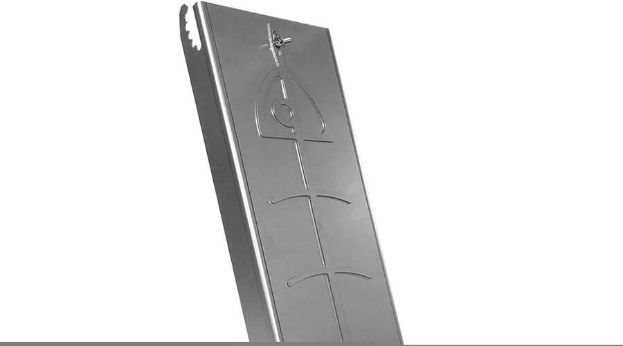 Zalm Grill Houder Vis Grill Rek Buiten Koken 180 Graden Omkeerbaar