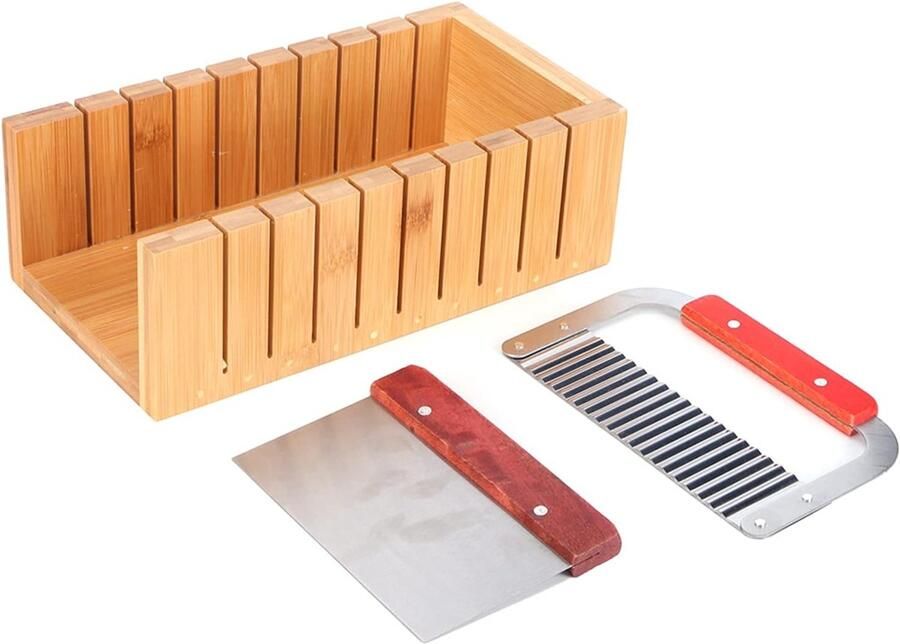 Zeep Snijder Set Zeep Maken Tool DIY Zeep ie Inclusief Rechte En Getande Snijder