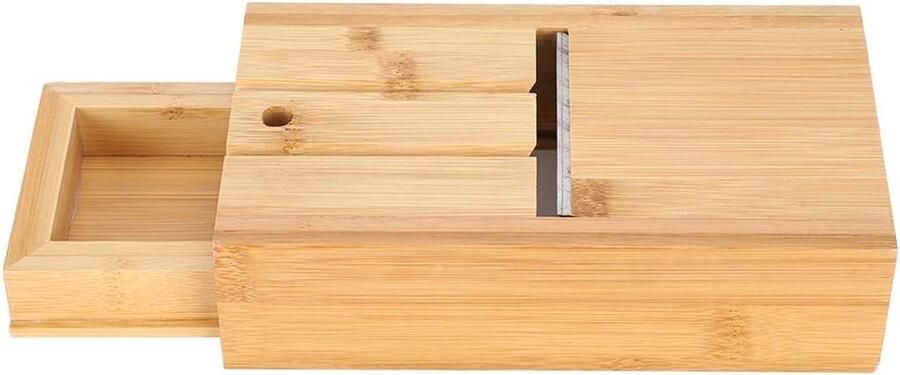 Zeepschaafmachine Lade Zeepsnijder Gereedschap Handgemaakte Zeep Verstelbare Snijbreedte 19.5 x 11 x 5 cm