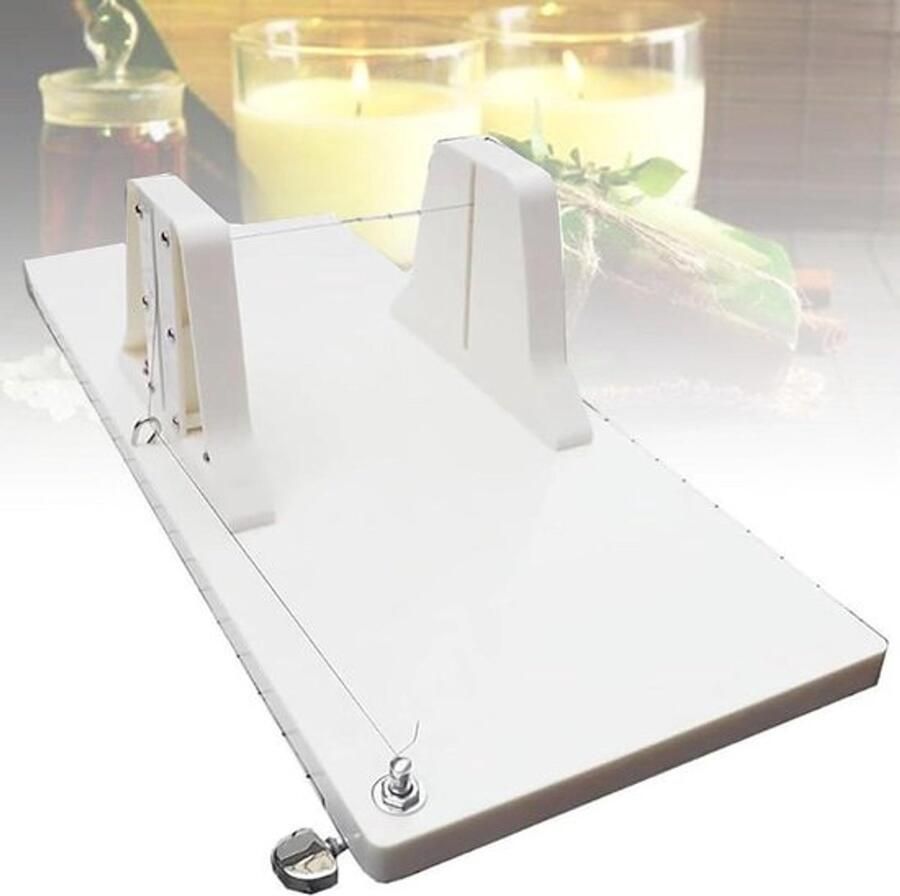 Zeepsnijder Handgemaakt Zeepbrood Snijder DIY Zeep Maken Precisie Snijdraad RVS Snijhoogte 9.5 cm Niet gespecificeerd