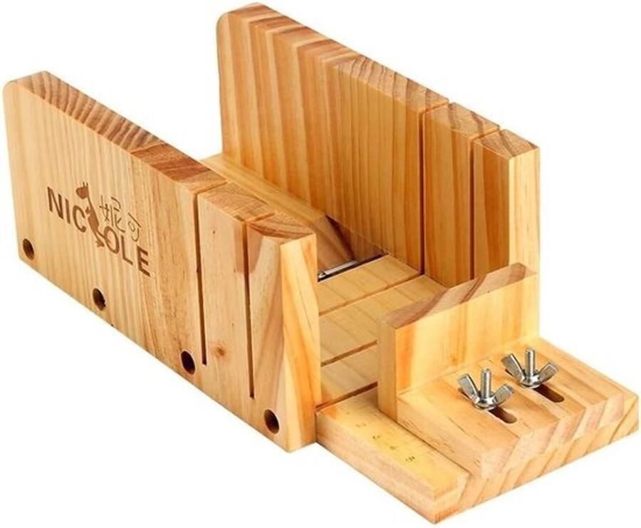 Zeepsnijder Houten Doos Broodsnijder Schaafmachine Zeep Maken Verstelbare Multifunctioneel 275 x 127 x 9 cm