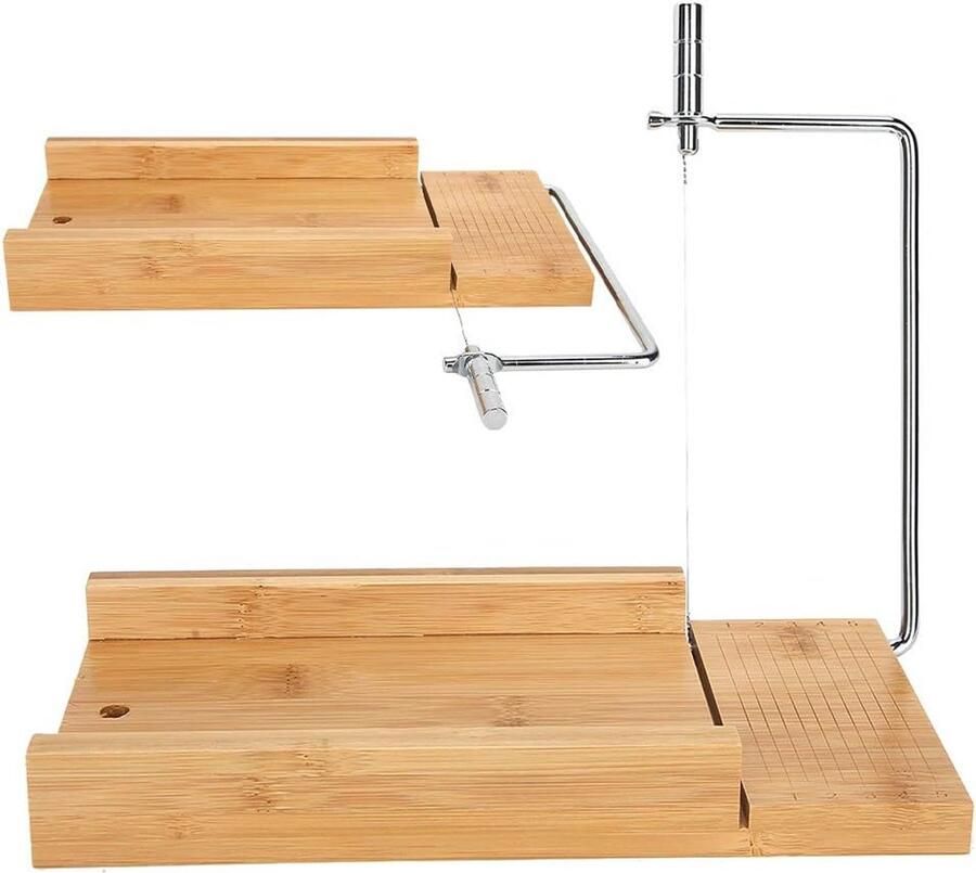 Zeepsnijder met Draad Zeep DIY-snijder Zeep Maken Professioneel Snijgereedschap 26 x 22 cm