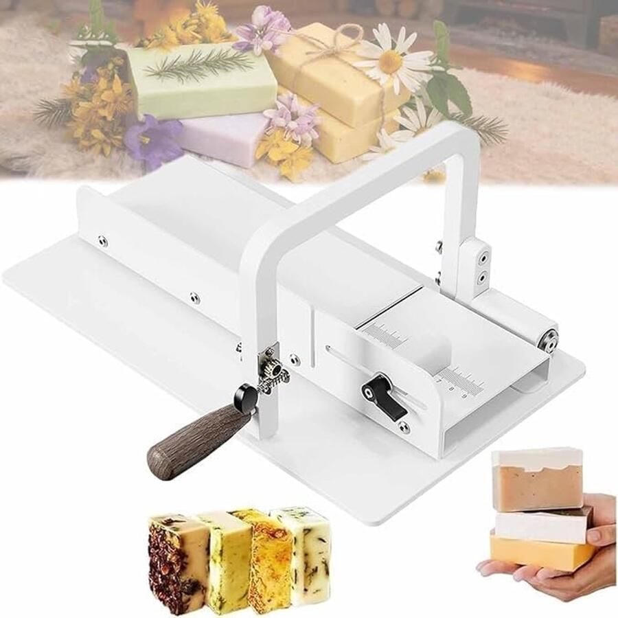 Zeepsnijder Metaal Handmatige Snijmachine Zeep Maken Nauwkeurige Millimeterschaal 10 cm Snijbreedte Metaal