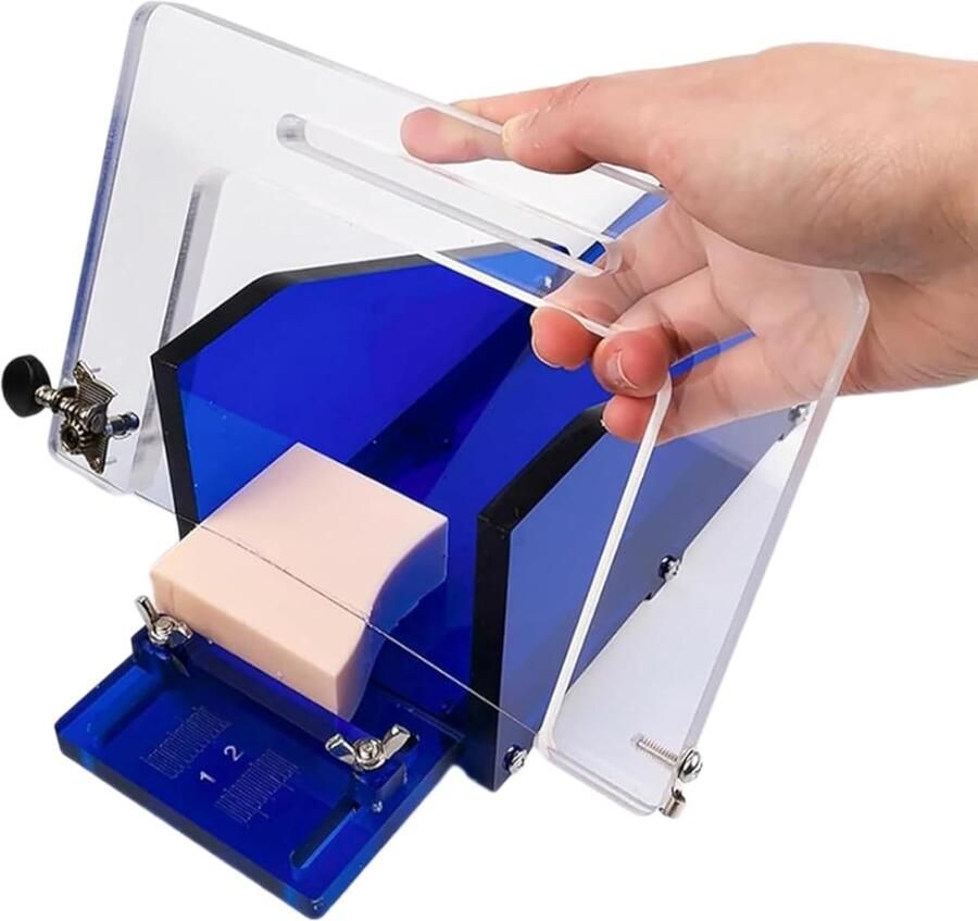 Zeepsnijder Zeepmaker Tool Doe-het-zelf Zeep Instelbare Dikte 35 x 9 x 11 cm