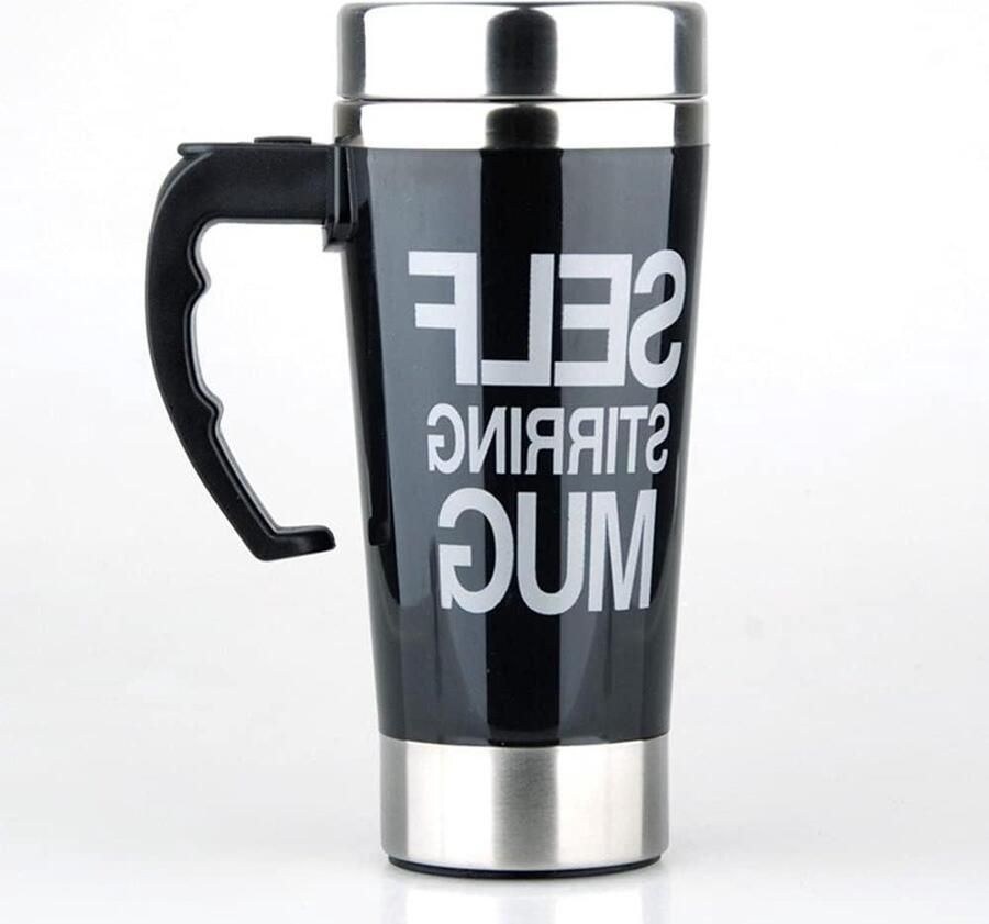 Zelf Roerende Mok Slimme Mok Dranken Mengen Automatische Technologie 500 ml Zilver
