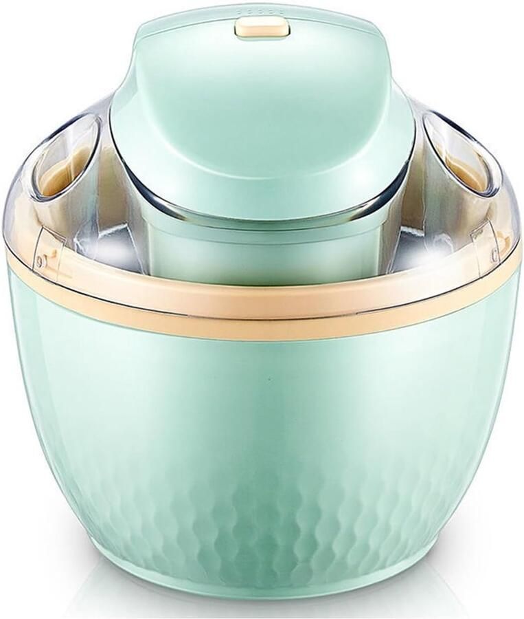 Zelfgemaakte IJsjes IJsmachine Thuis Snelle Desserts Maken Volautomatisch DIY 500ml Capaciteit Rood