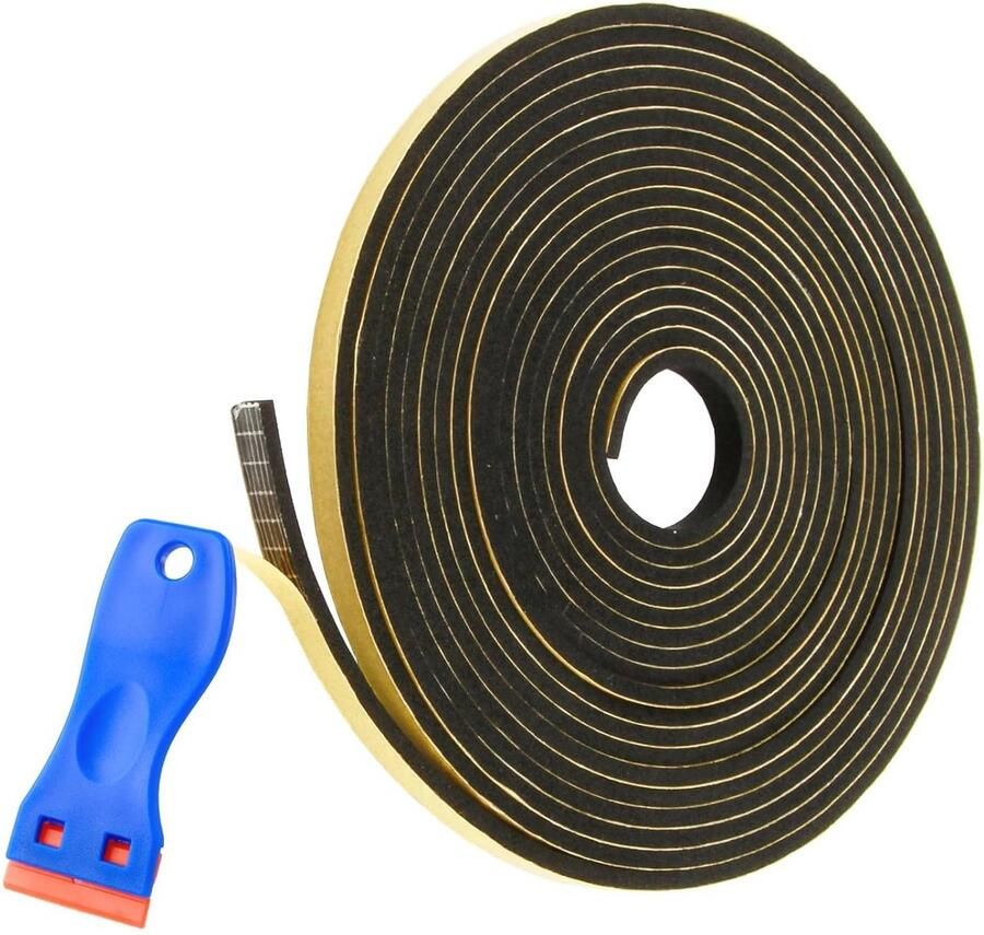 Zelfklevende Afdichtingstape 5 m voor Kookplaat en Spoelbak Hittebestendige Montageband