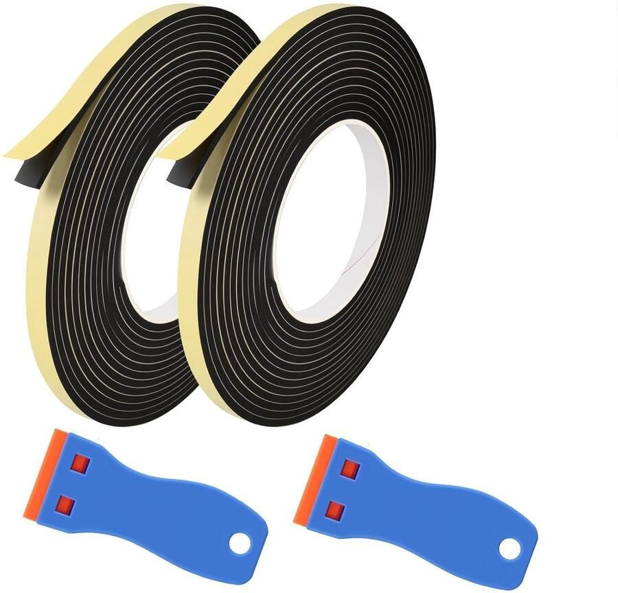 Zelfklevende Afdichtingstape Montageband Kookplaat Keuken Installatie Hittebestendig Vochtwerend 5m x 10mm x 3mm