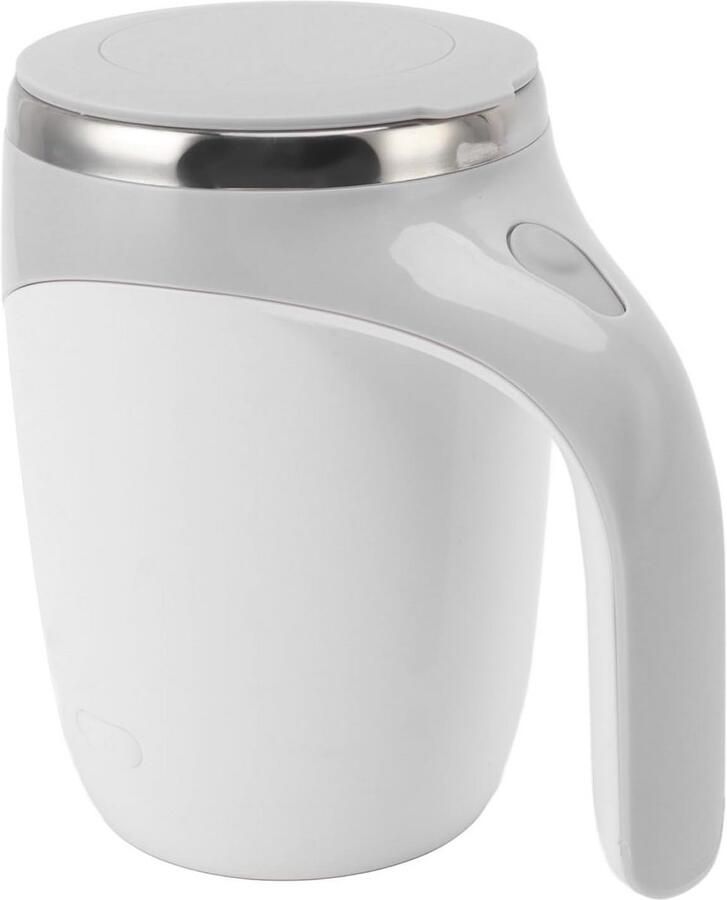 Zelfroerende koffiemok 380 ml USB-oplaadbaar roestvrijstalen voering hittebestendig voor kantoor en thuis