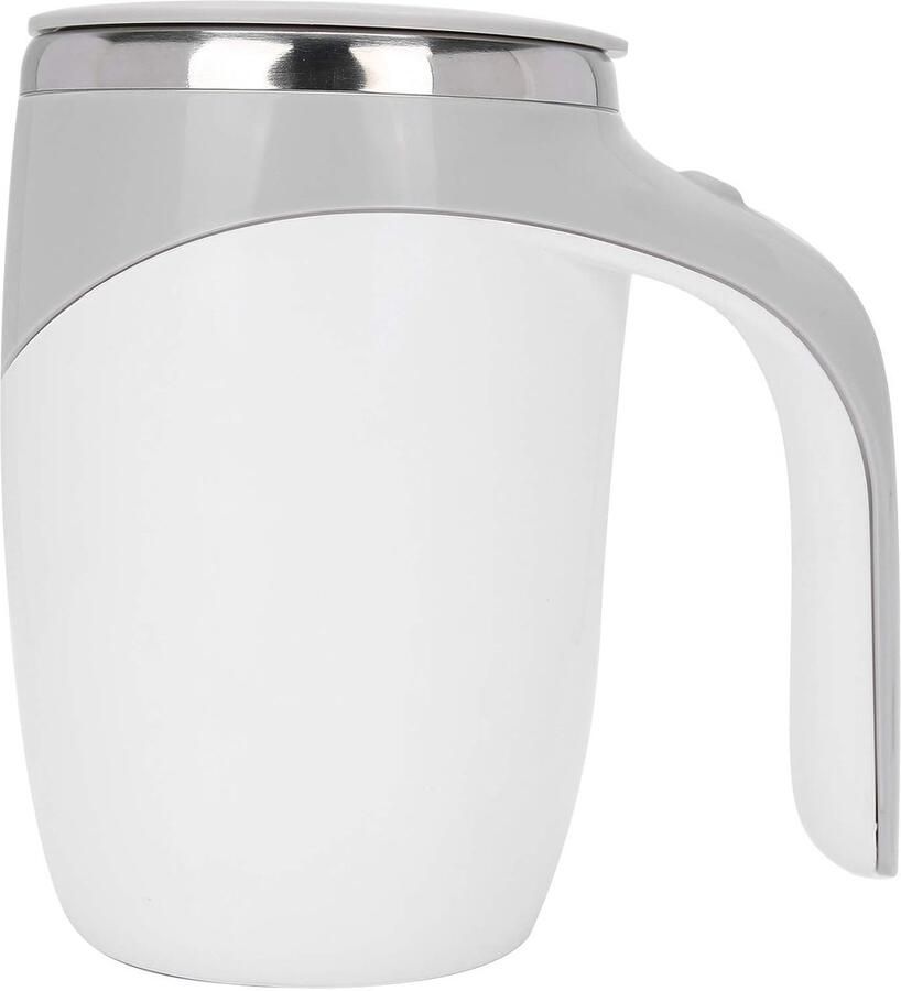 Zelfroerende mok Automatische beker Dranken mengen Eénknopsbediening 380 ml Zwart