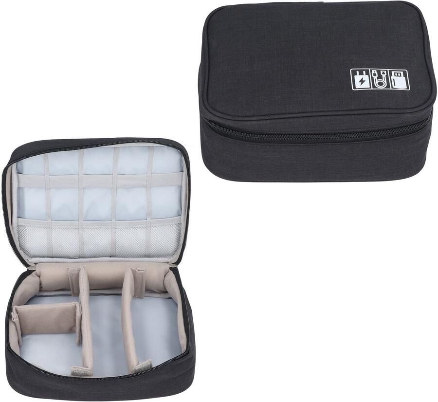 Zerodis Draagbare Koffiemachine Tas Multifunctionele Opbergtas voor Reis en Auto