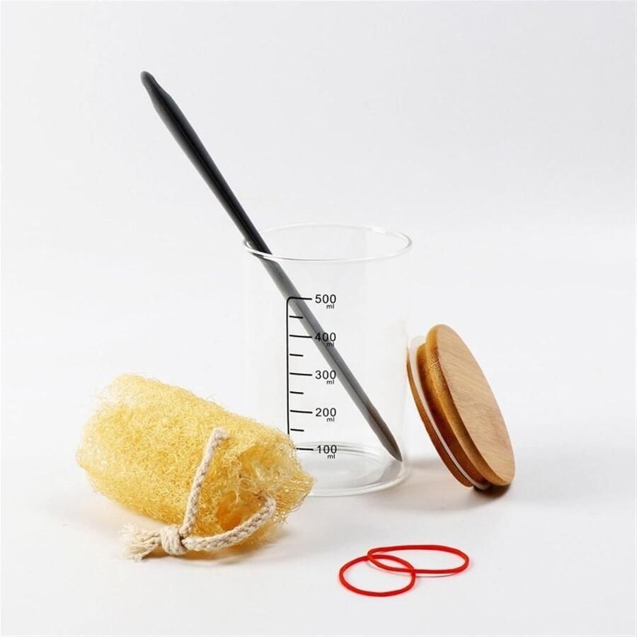 Zuurdesem Starter Pot Bak Kit Zelf Brood Bakken Brede Opening Verschillende Maten Transparant