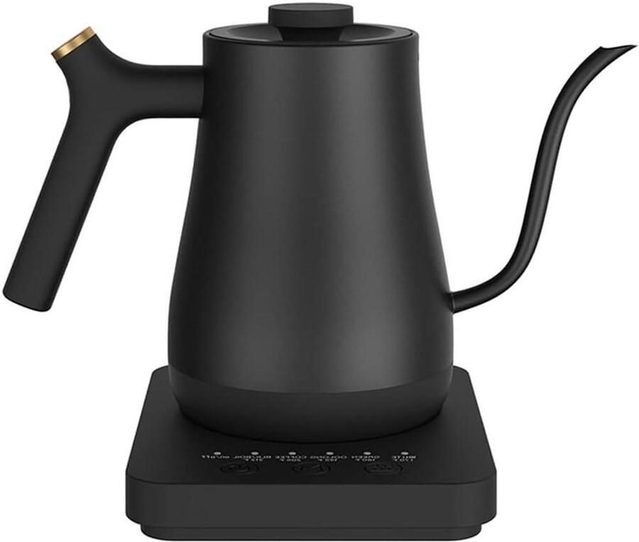 Zwanenhals Waterkoker Elektrische Koffiepot Precisie Brouwen Temperatuurregeling Lange Dunne Tuit A