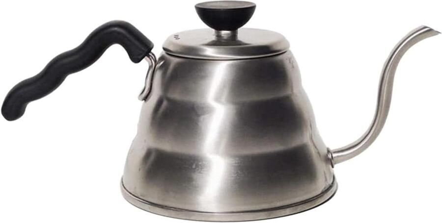 Zwanenhals waterkoker Koffie theepot Druppel brouwen Geïntegreerde thermometer 1 Liter Roestvrij staal