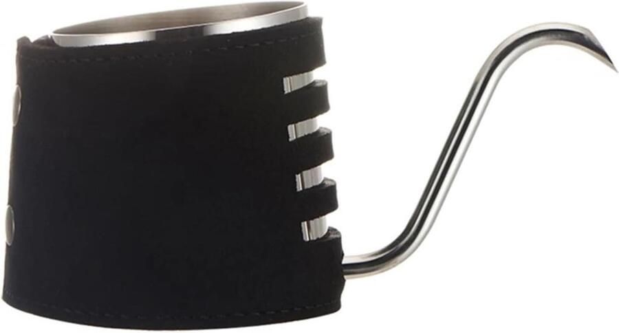 Zwanenhals Waterkoker Koffiepot Druppelaar Koffie Zetten Gladde Zwanenhals Uitloop 200ml Zwart