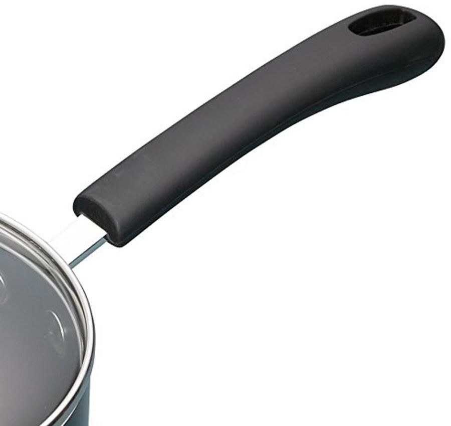 Zware Aluminium Steelpan met Antiaanbaklaag 18 cm 2 Liter - Foto 2