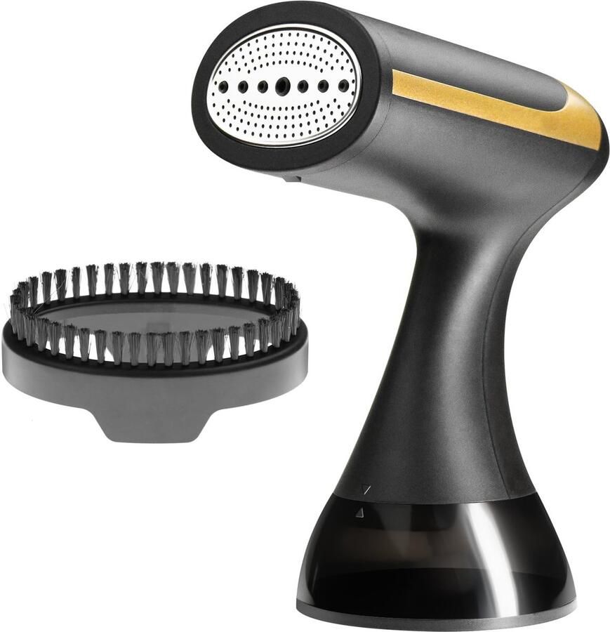 Zwarte AN-2 Draagbare Stoomijzer – 1500W 300ml Reservoir 30s Opwarmen Automatisch Uit