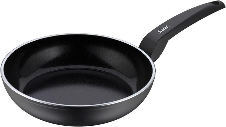 Zwarte Braadpan 24 cm Geschikt voor Alle Warmtebronnen