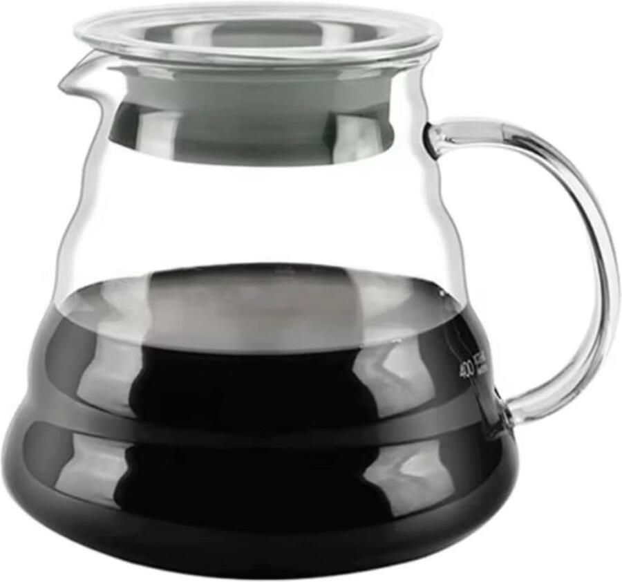 Zwarte RVS Zwanenhals Waterkoker 600ml voor Nauwkeurige Pour Over Koffie