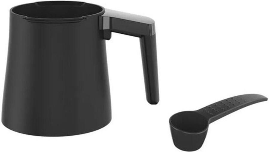 Zwarte Turkse koffiemachine
