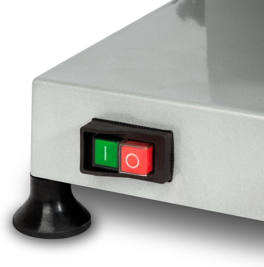 EBERTH VERTES Gastro-snijmachine elektrisch met 250 W mes met een diameter van 300 mm snijdikte 0 tot 15 mm universele snijmachine met aluminium behuizing incl. slijpsteen