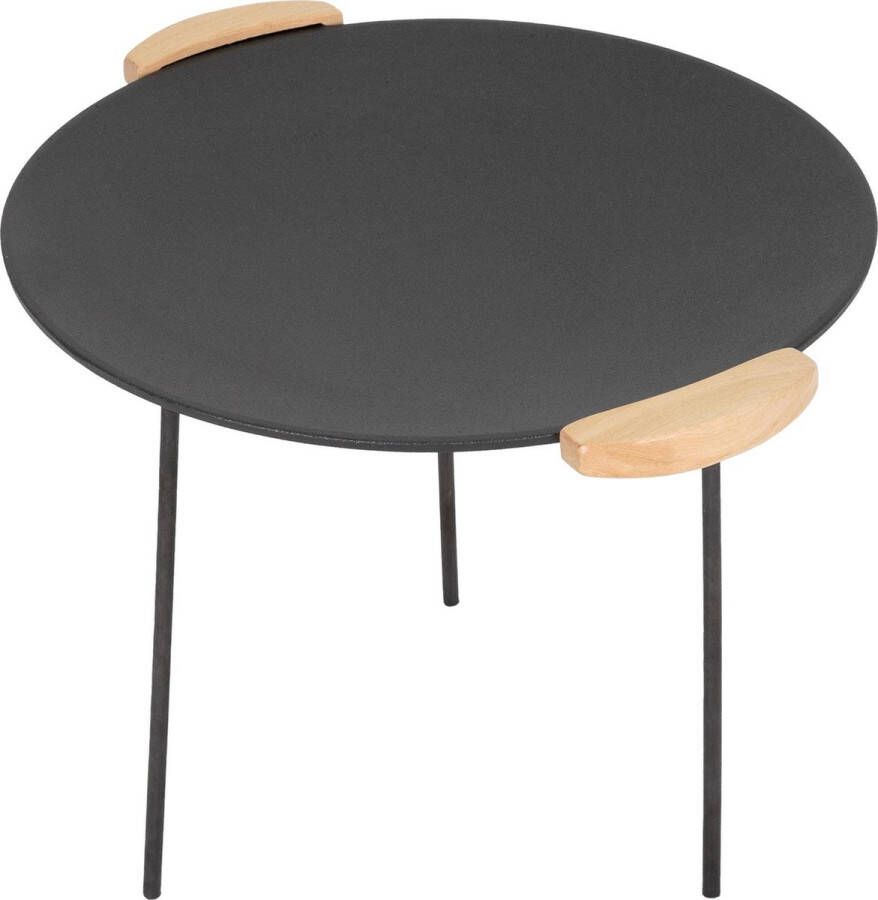 Ecd germany Grillplaat Ø 44 cm met 3 poten gietijzer