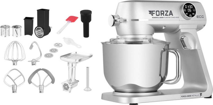 ECG FORZA 6600 Metallo Argento