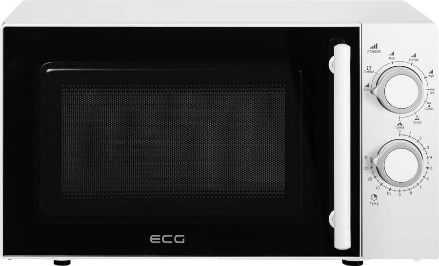 ECG MTM 2073 GWE Vrijstaande magnetron 20l Grill