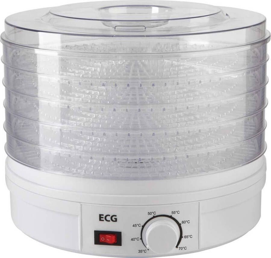 Electro Center SO 375WH fruitdroger voedseldroger 5 trays WIT - Foto 1