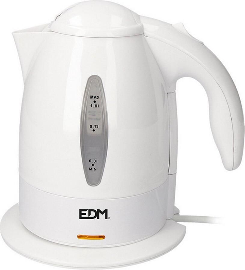 EDM Waterkoker Wit Multicolour Polypropyleen 2200 W 1 L