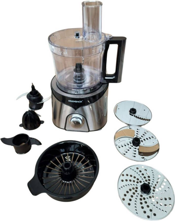 Eisenbach Professional Eisenbach multifunctionele food processor 2 5 L 1500 Watt. RVS