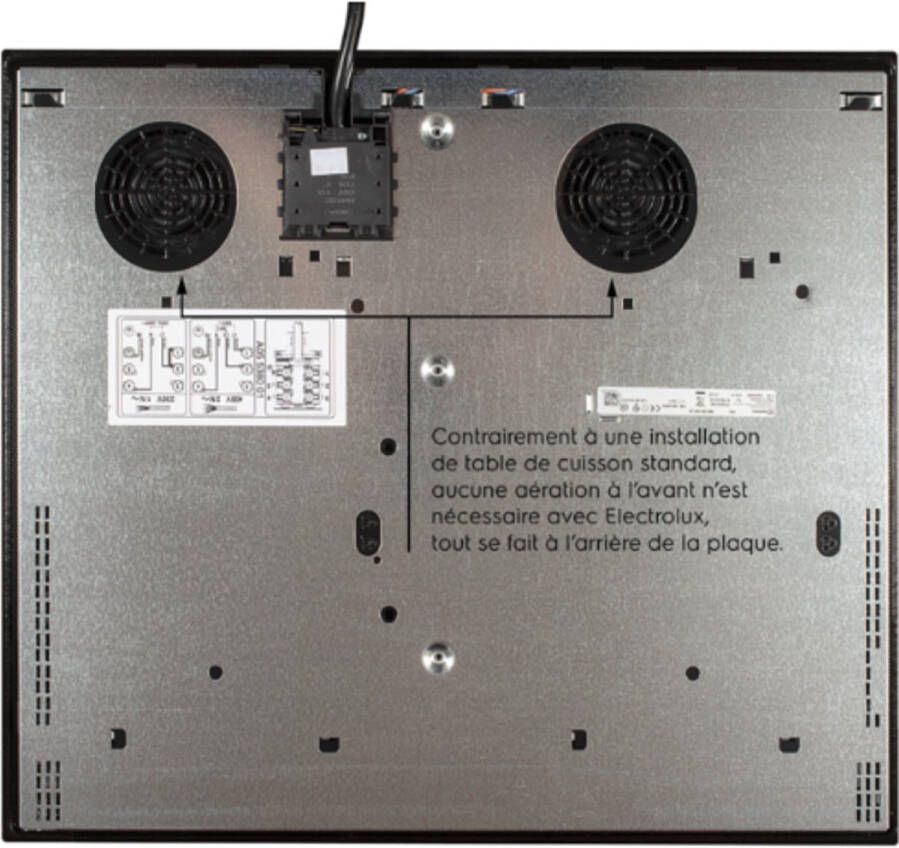 Electrolux CIT60331CK kookplaat Zwart Ingebouwd 60 cm Inductiekookplaat zones 3 zone(s)