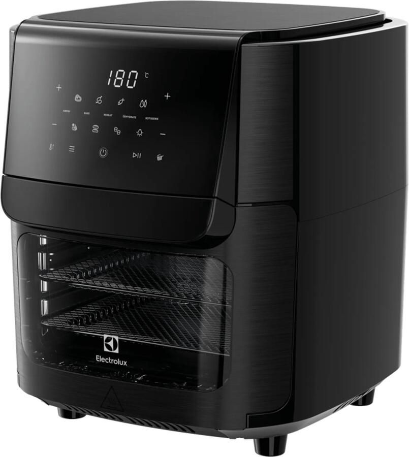 Electrolux EAF12B Enkel 12 l Vrijstaand 1700 W Heteluchtfriteuse Zwart