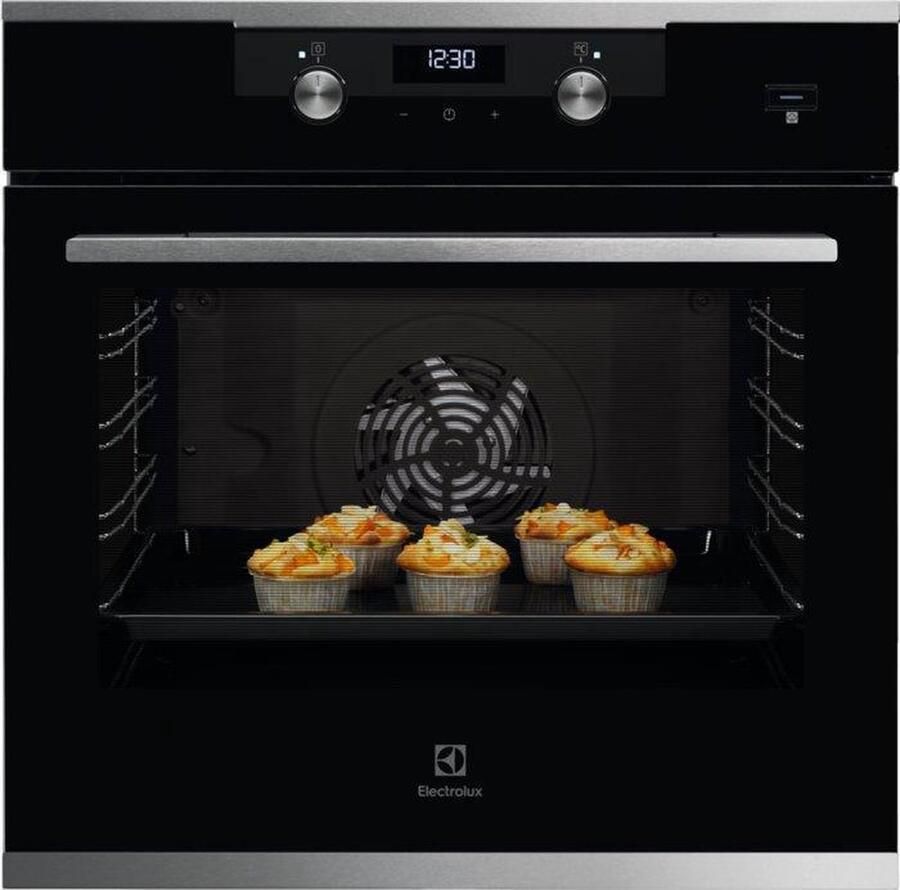 Electrolux KODEC70X oven 72 l 2990 W A Zwart Roestvrijstaal