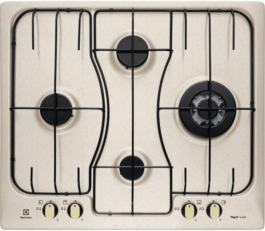 Electrolux RGG6243LON Zand Ingebouwd 60 cm Gaskookplaat 4 zone(s)