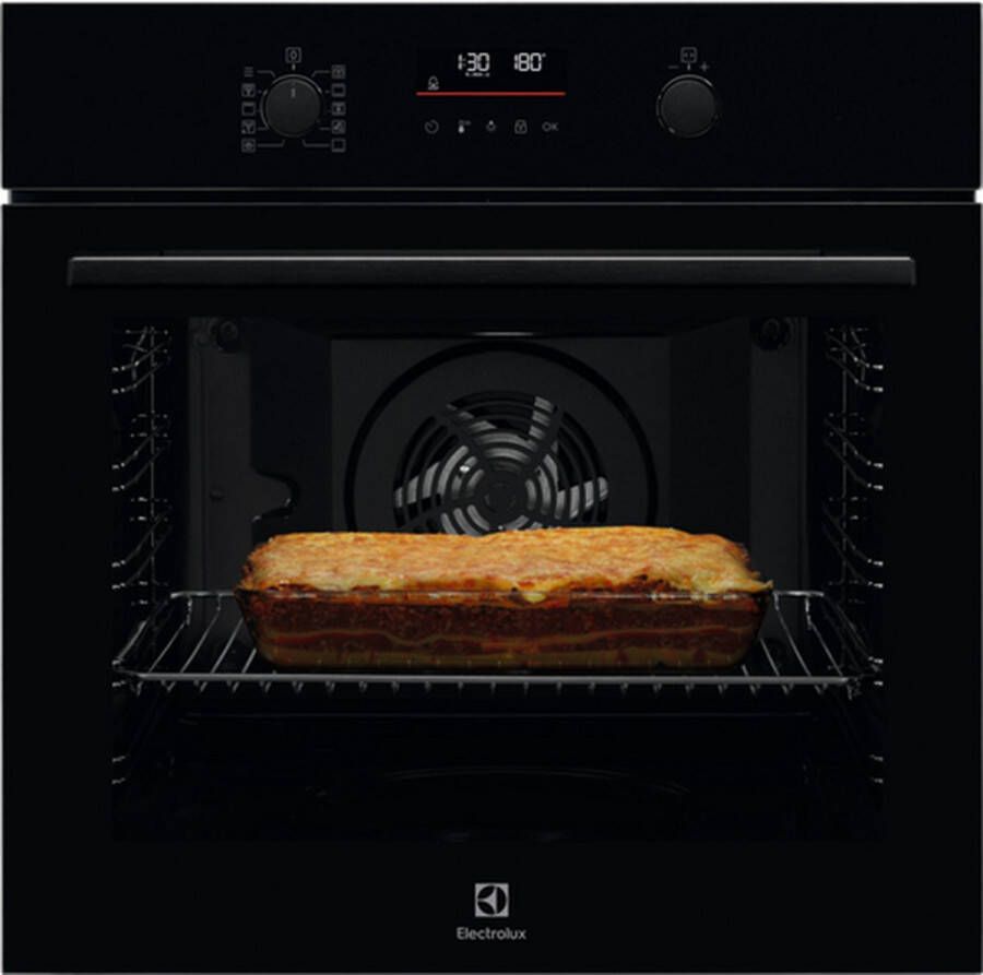 Electrolux Pyrolyse Multifunctionele oven Pulsed Spray Warmte EOF6P46Z Zwart Koude deur L67 X L63 5 x H65.4cm - Foto 2