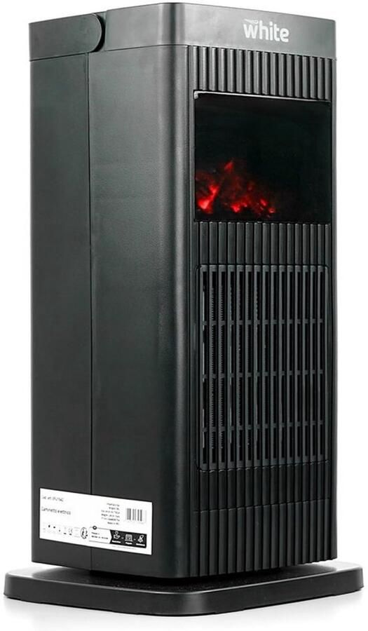 Elektrisch fornuis laag energieverbruik 230 V elektrische verwarming met ledlicht vlameffect 3D elektrische verwarming instelbaar vermogen 900-1500 W