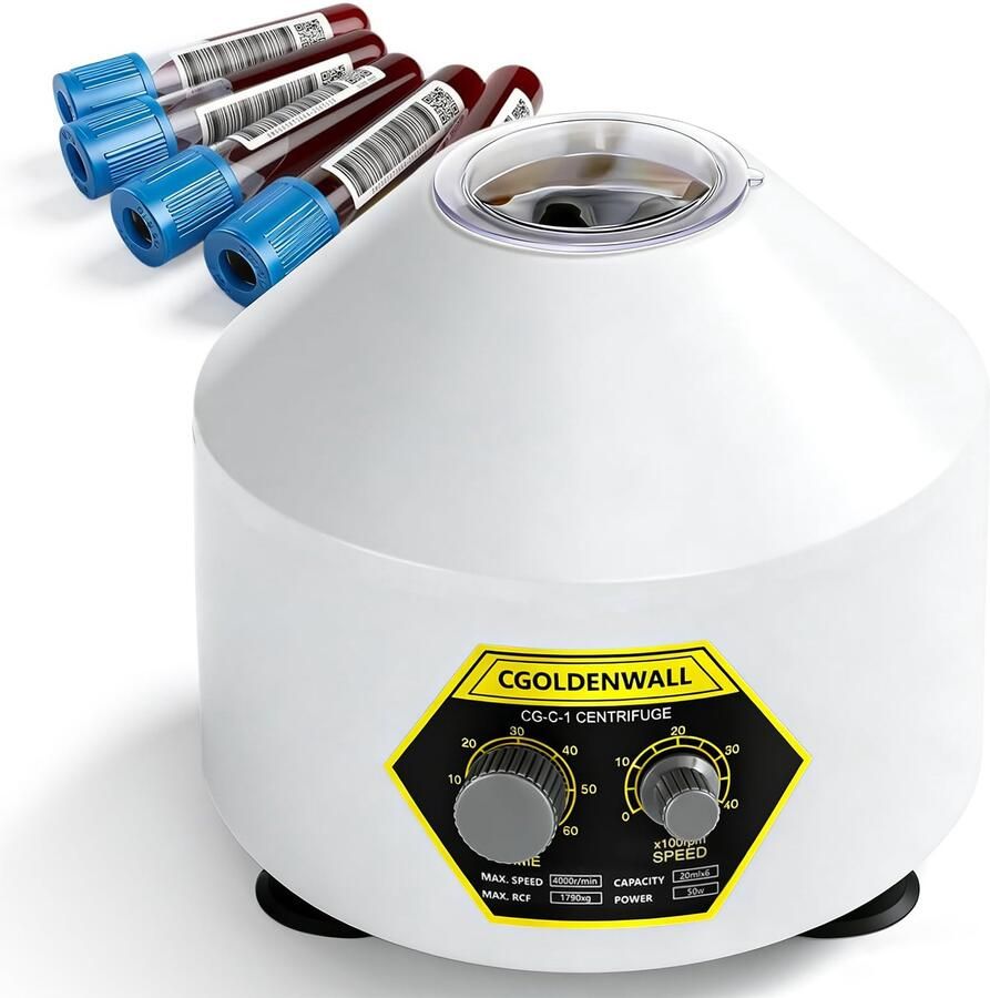 Elektrische Centrifuge voor Laboratorium met 20ml x6 Capaciteit