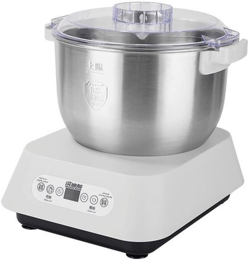 Elektrische Deegmixer 7 Liter Capaciteit 200 Watt Vermogen Roestvrij Staal Staande Mixer Voor Thuis Bakken