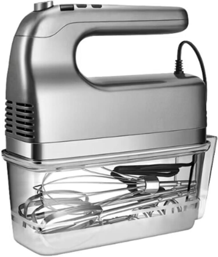 Elektrische Handmixer 350W met 9 Snelheden en Digitale Timer