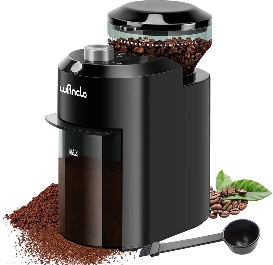 Elektrische Koffiemolen met 28 Instelbare Maalstanden
