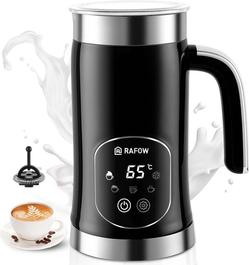 Elektrische Melkopschuimer 5-in-1 met 350 ml Capaciteit