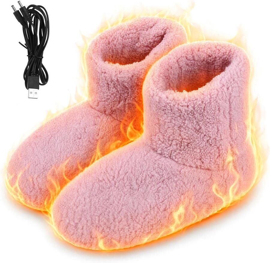 Elektrische verwarmde pantoffels