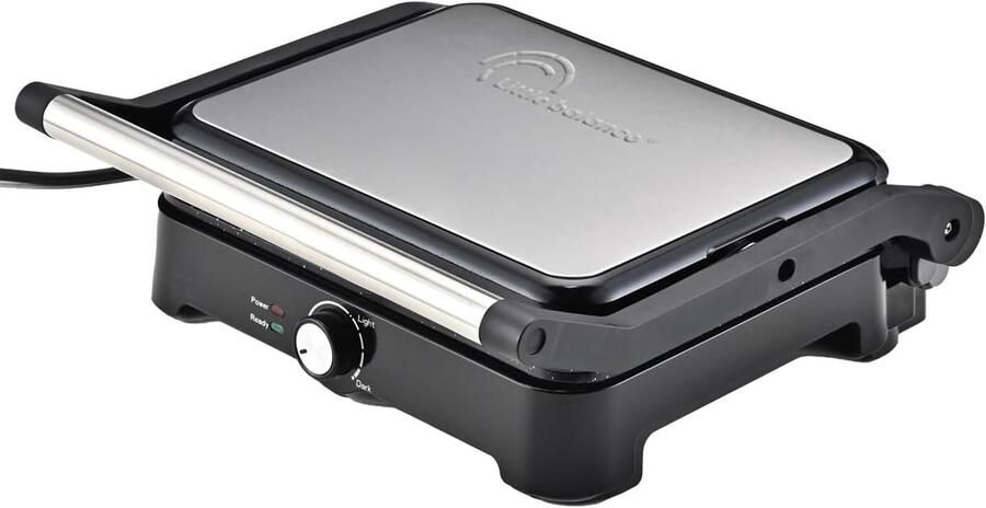 Elektrische Vliesgrill Multifunctioneel 2000W XXL Antiaanbakplaten PFAS-Vrij 180° Openbaar 4-6 Personen Contactgrill