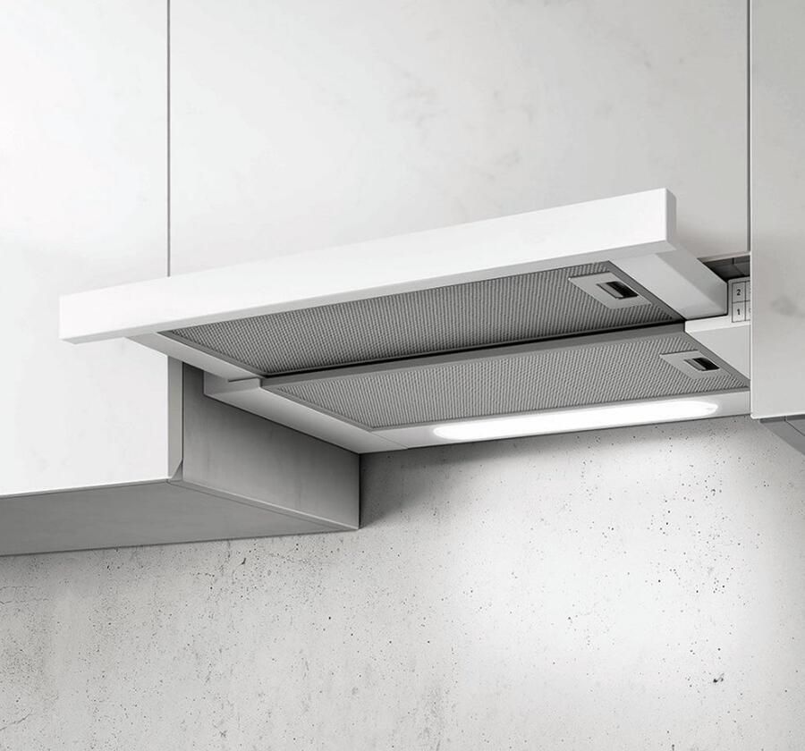 Elica Elite 14 STD GRIX A 90 350 m³ uur Onderbouw Roestvrijstaal
