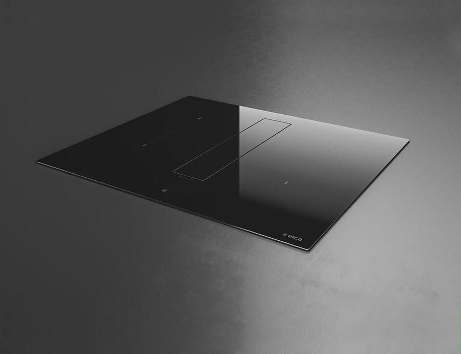 Elica NikolaTesla FIT BL A 60 – Inductiekookplaat met geïntegreerde afzuiging – 60 cm – Inbouw – Geschikt voor 60 cm kast – Zwart glas - Foto 2