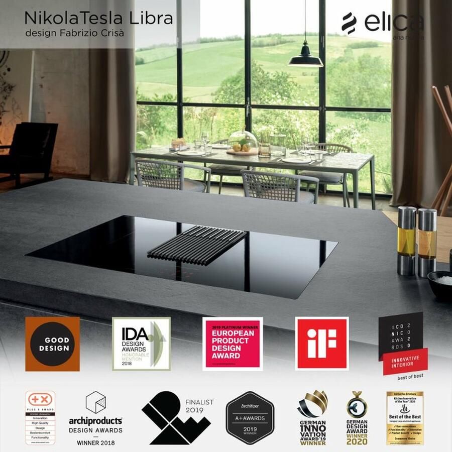 Elica LIBRA BL A 83 = LUCHTAFVOER