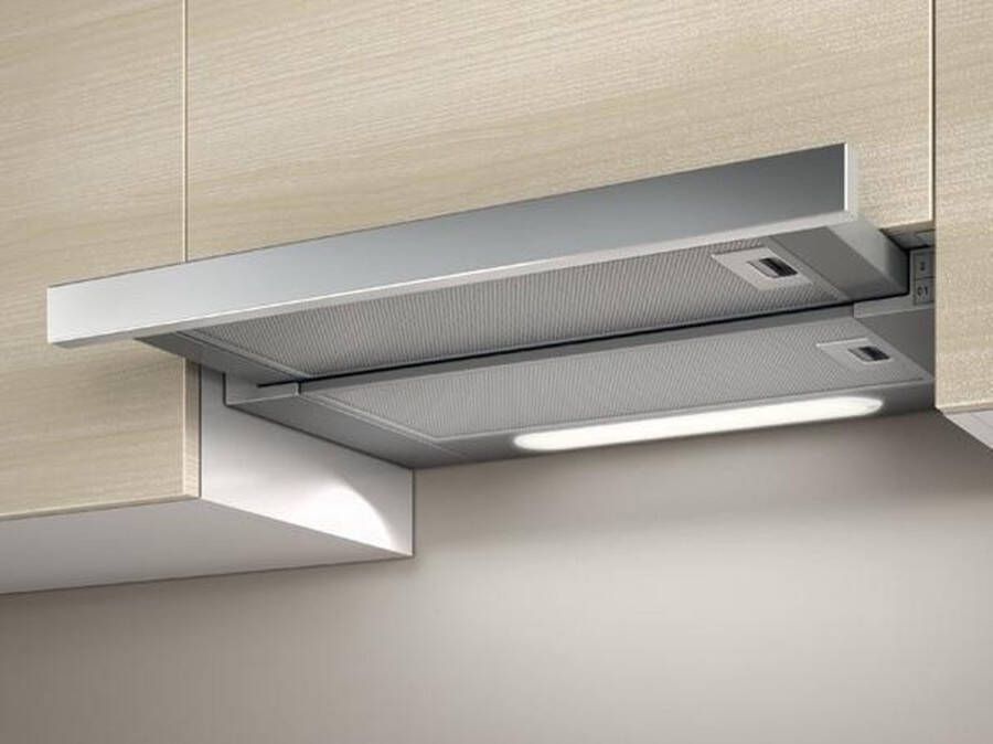 Elica ELITE14 LUX GRIX A 60 Onderbouw Zilver Roestvrijstaal 336 m³ uur