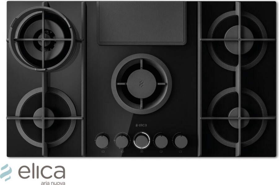 Elica FLAME BL F 88 = RECIRCULATIE GASKOOKPLAAT MET AFZUIGING - Foto 3