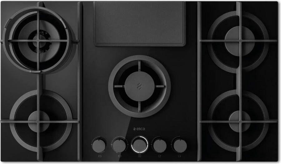 Elica FLAME BL F 88 = RECIRCULATIE GASKOOKPLAAT MET AFZUIGING - Foto 2
